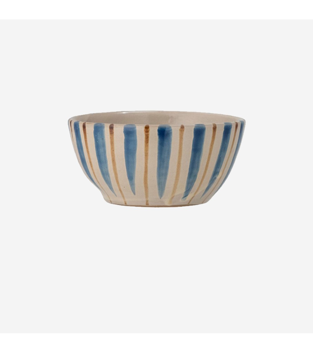 Bowl de gres azul 11,5x5,5 cm